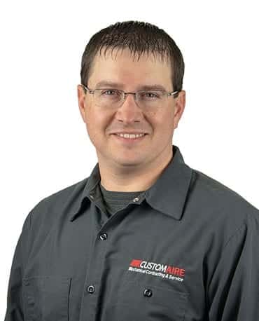 A headshot of Custom Aire Service Manager Jeff Brule.