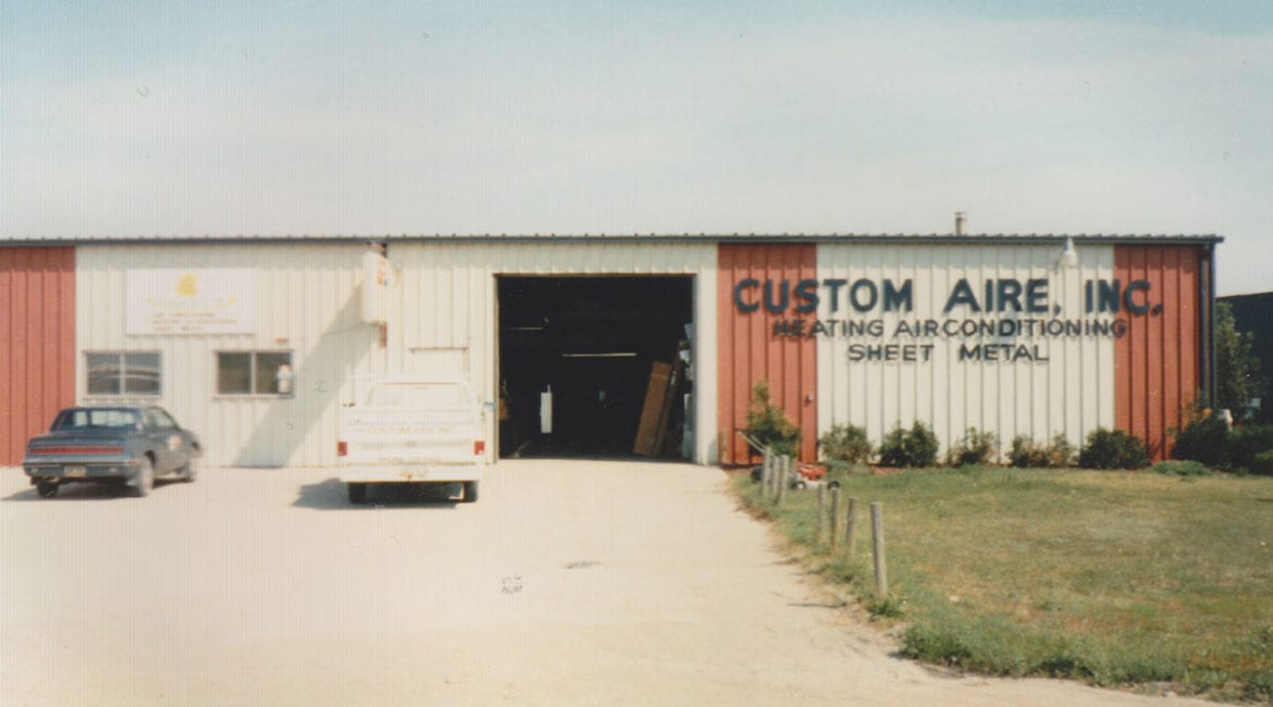 Custom Aire’s old warehouse from back in the 1980s.